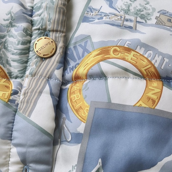 Auth Vintage Celine Wool Silk Jacket - Size 40 - Picture 4 of 16